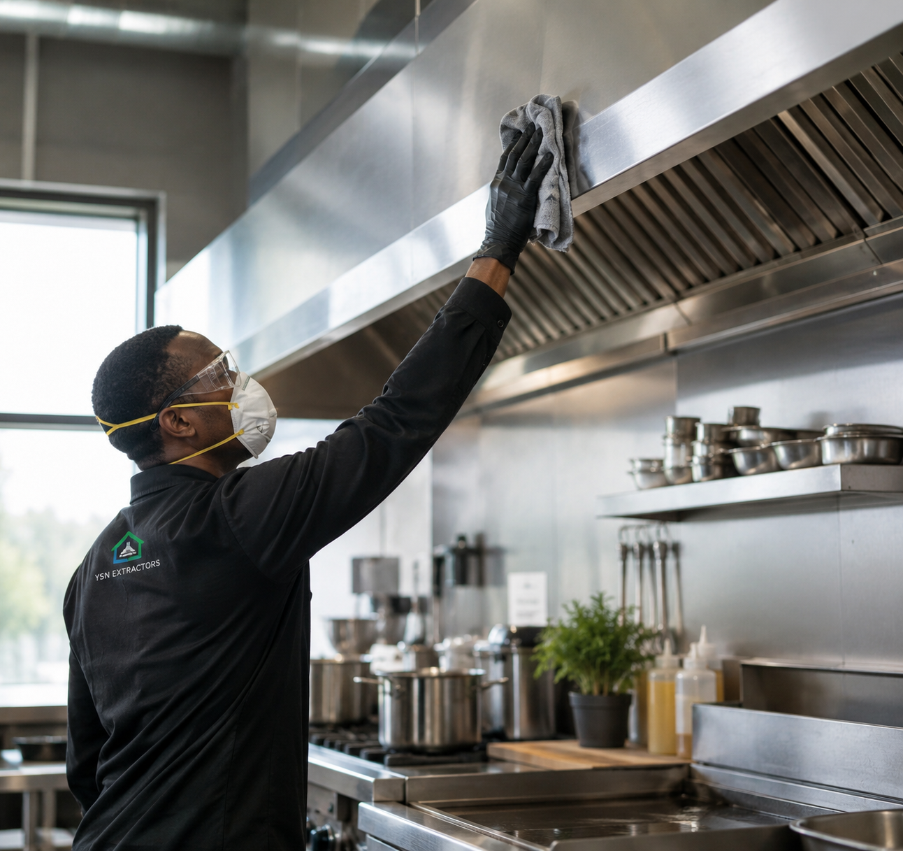 YSN Extractors professional technician at work